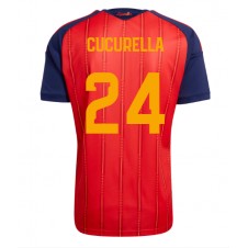 Spania Marc Cucurella #24 Hjemmedrakt VM 2026 Kortermet